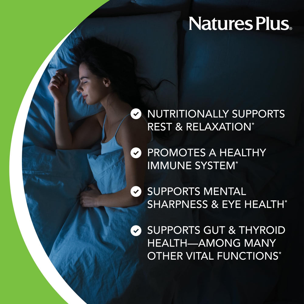 Gluten-free and vegetarian-friendly sleep spray label