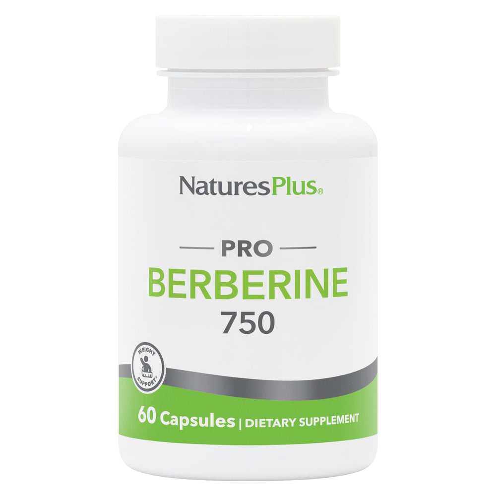 Hero image: Natures Plus PRO Berberine 750 mg bottle