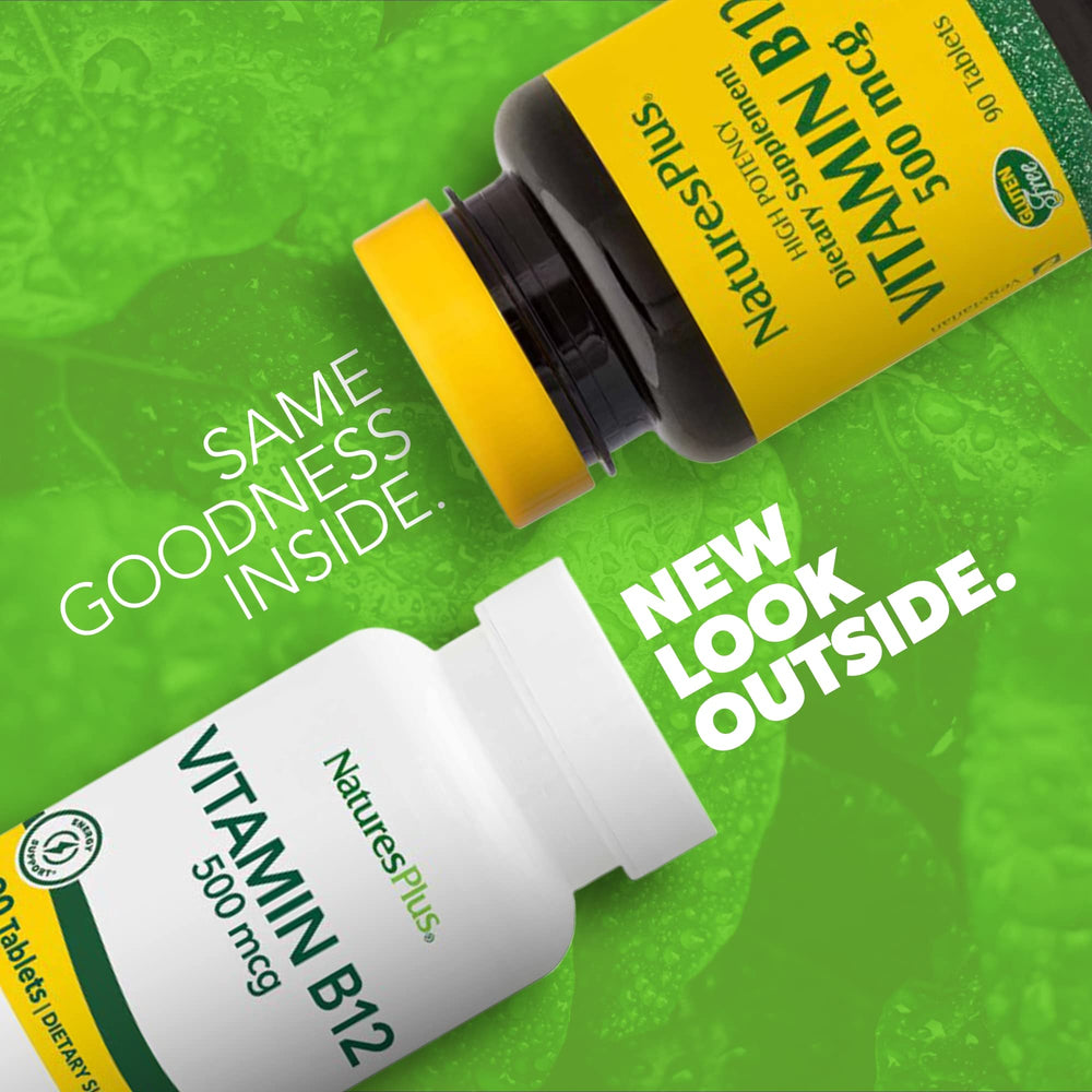 Natural energy boost from Vitamin B12 supplement