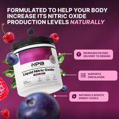Nature's Pure Blend dissolving in water for quick absorption during training.