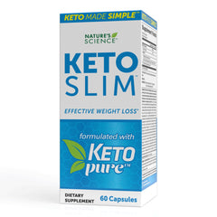 Nature's Science Keto Slim 60ct bottle