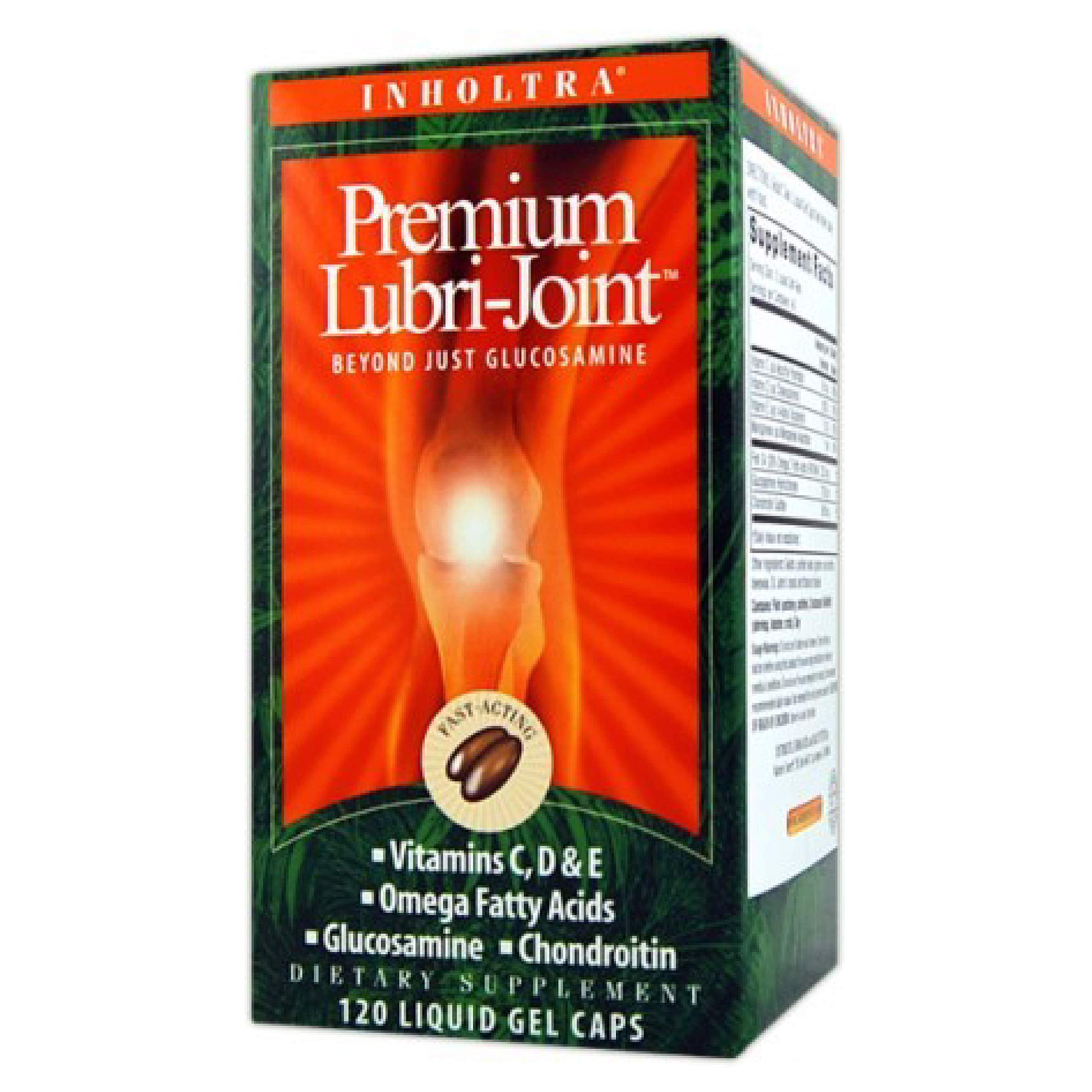 Nature's Secret Inholtra Lubri-Joint bottle for fast joint support during daily activities.