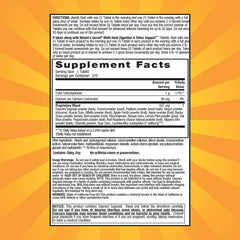 Nature's Secret Multi-Herb Colon Cleanse label and supplement facts