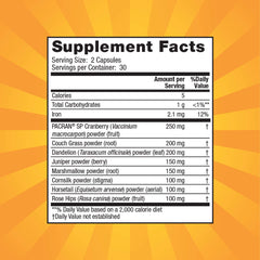 Close-up of cranberry powder highlighting antioxidant support