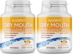 Nature's Stance XyliDENT orange flavor dry mouth tablets packaging