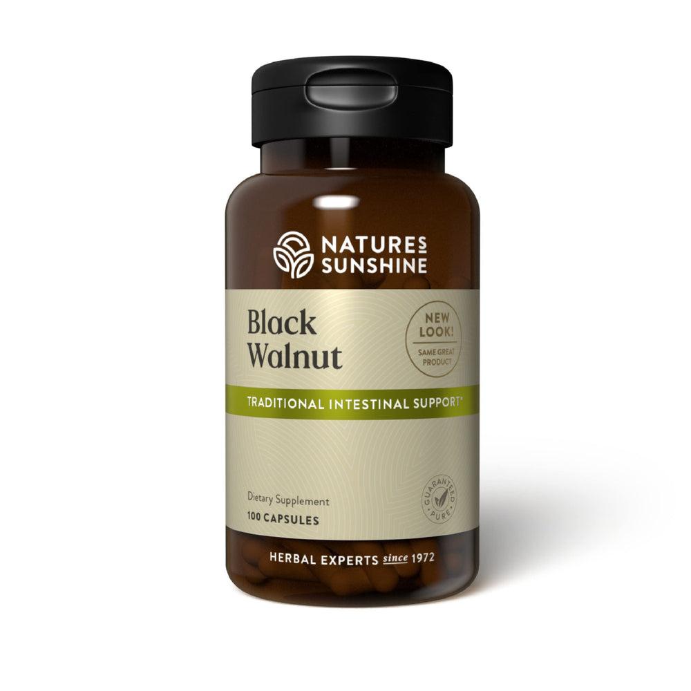 Bottle of Nature's Sunshine Black Walnut 100 Capsules