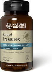 Nature's Sunshine Blood Pressurex 60 Capsules bottle