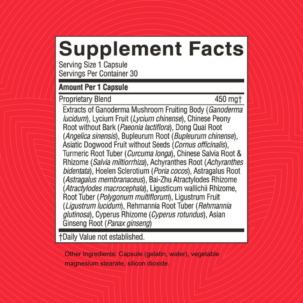 Front view of Nature's Sunshine Blood Stimulator TCM Concentrate bottle