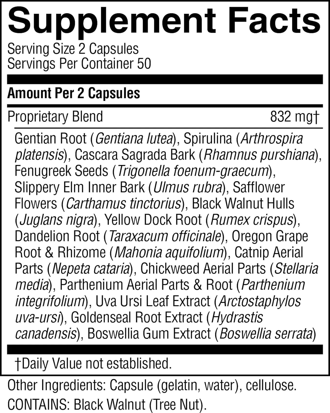 Nature's Sunshine Cellular Detox packaging and kosher seal highlighting quality since 1972.