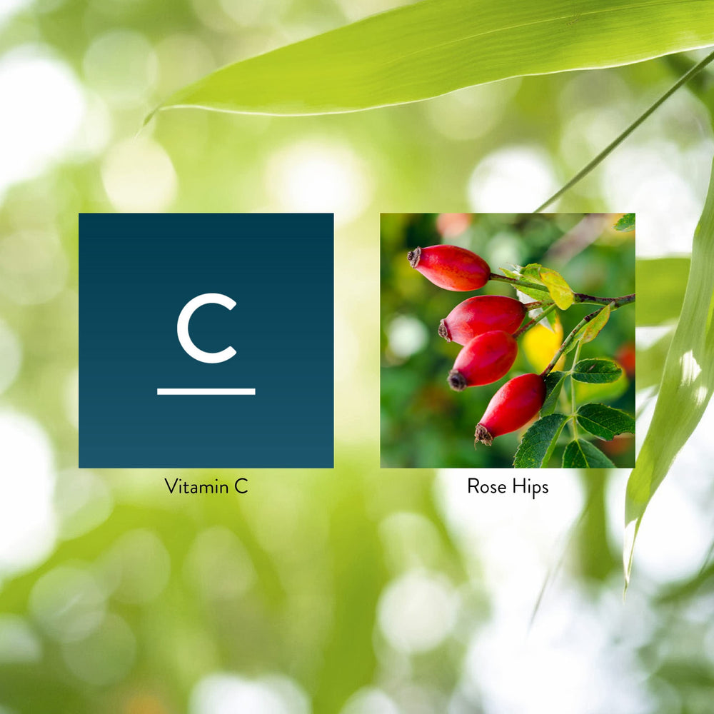 Close-up of Vitamin C chewables ingredients