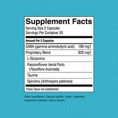 Kosher certified Nature's Sunshine GABA Plus packaging