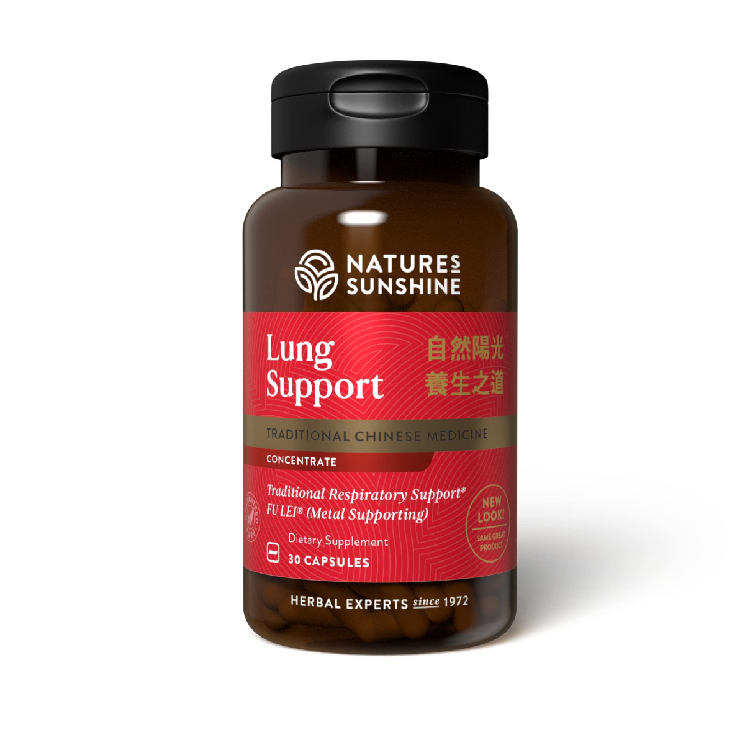 Nature's Sunshine Lung Support Chinese TCM Concentrate bottle front