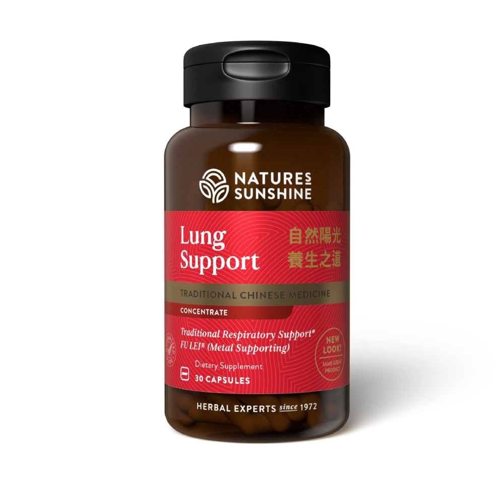 Nature's Sunshine Lung Support Chinese TCM Concentrate bottle front