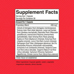 Boxed packaging of Nature's Sunshine Lung Support Chinese TCM Concentrate