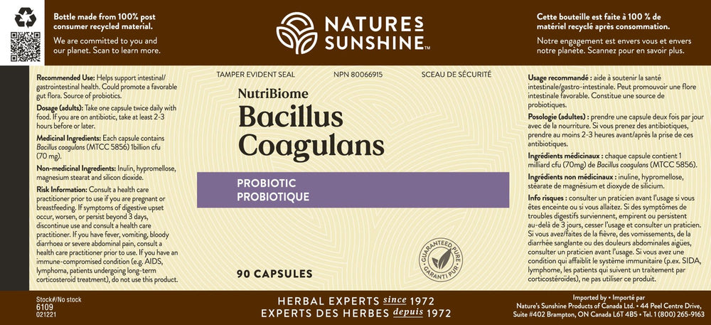 Shelf-stable probiotic capsules product shot