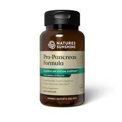 Nature's Sunshine Pro-Pancreas bottle with 100 capsules