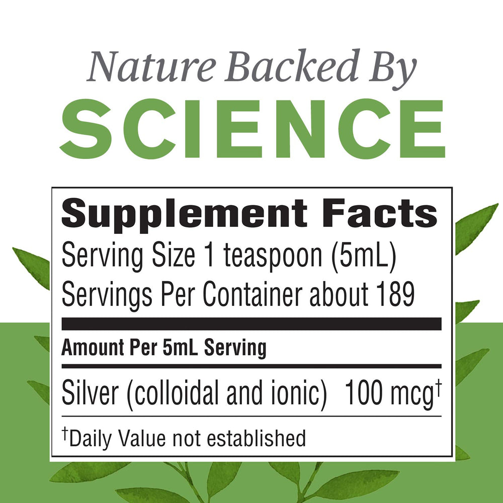 Silver Shield Liquid bottle label close-up