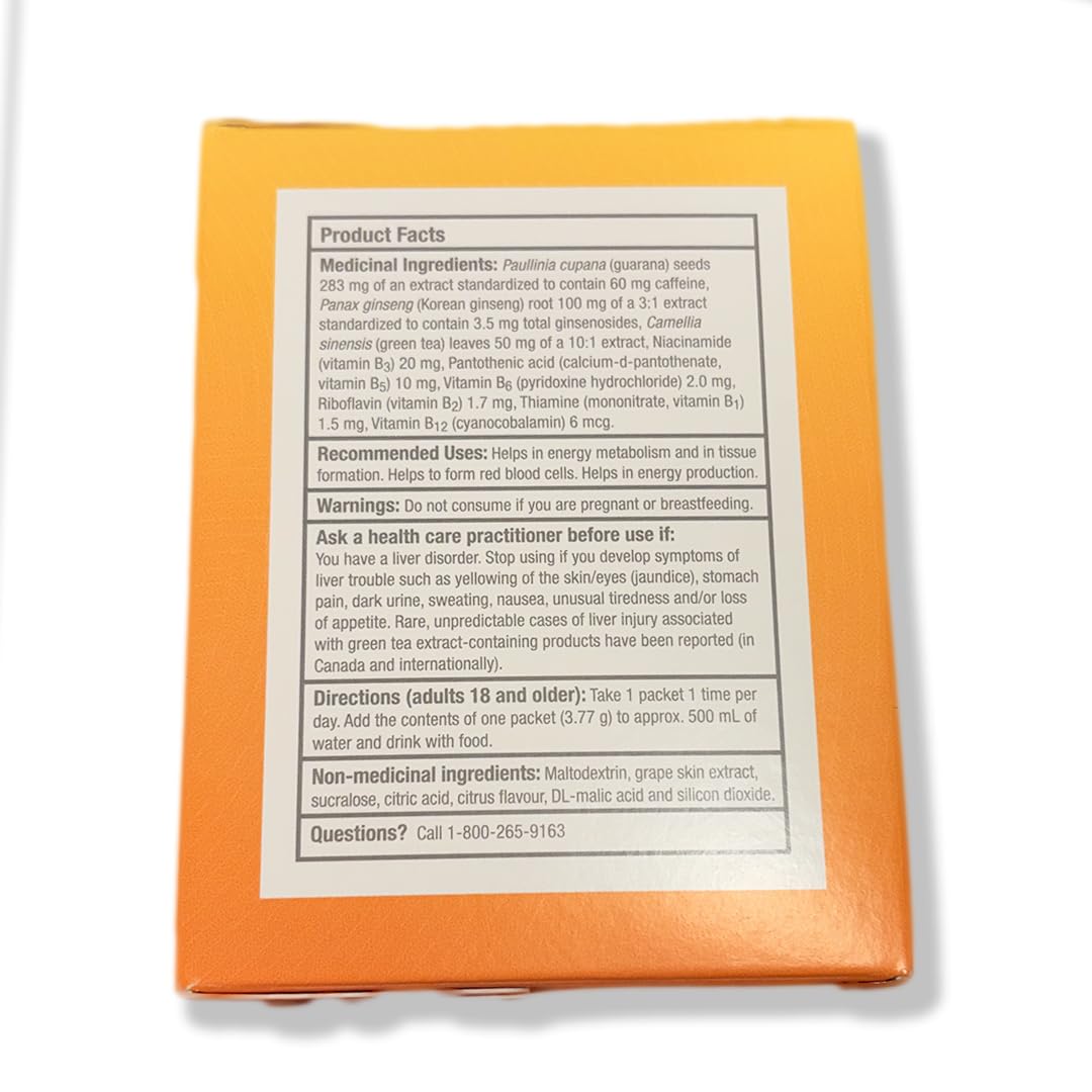 Nature's Sunshine Solstic Energy taste-sip highlights smooth citrus flavor for quick energy.