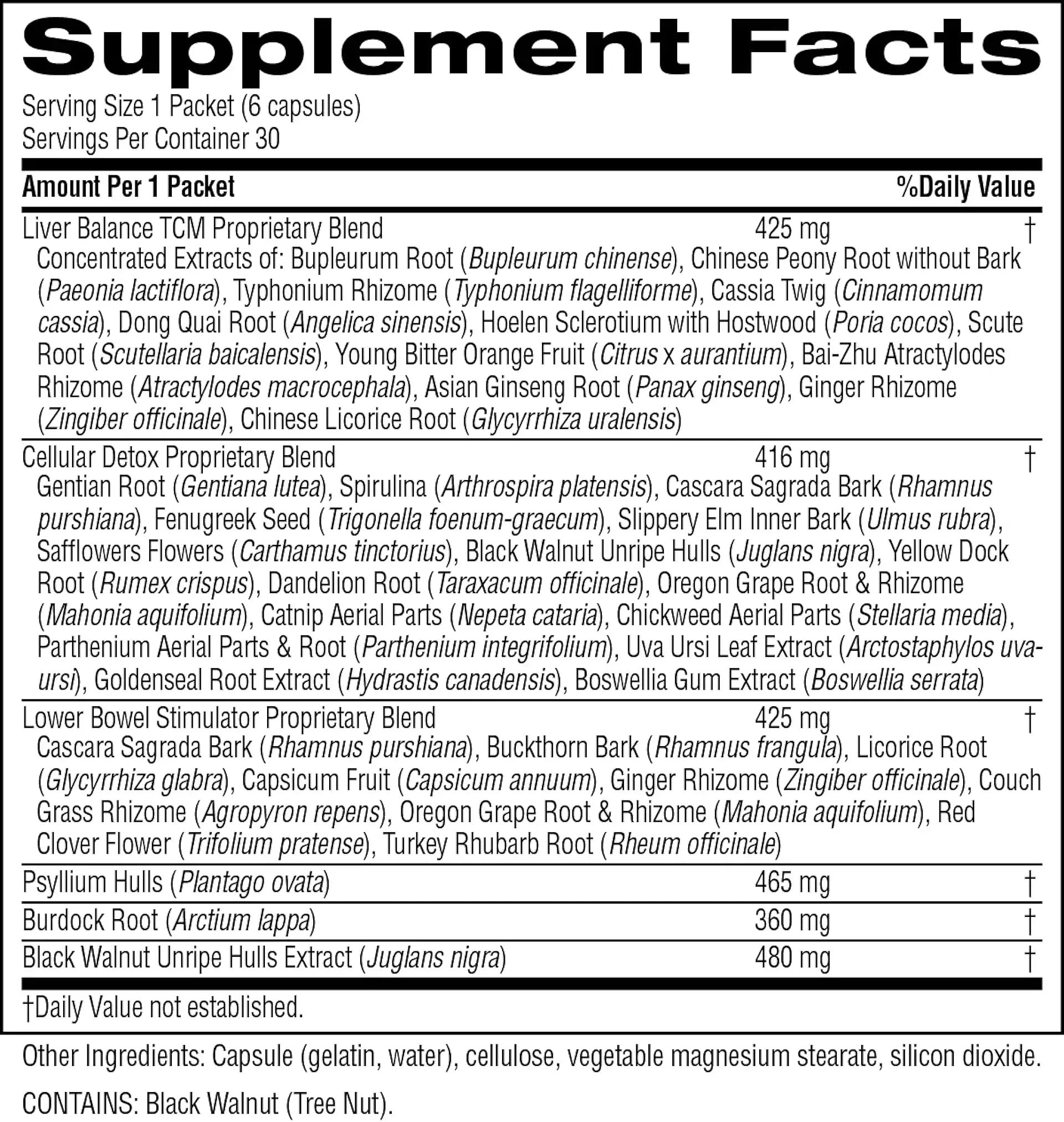 Nature's Sunshine Tiao He bottle and recommended usage scene for cleansing routine.