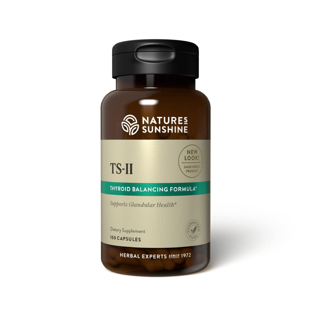 Bottle of Nature's Sunshine TS II w/Hops 100 capsules