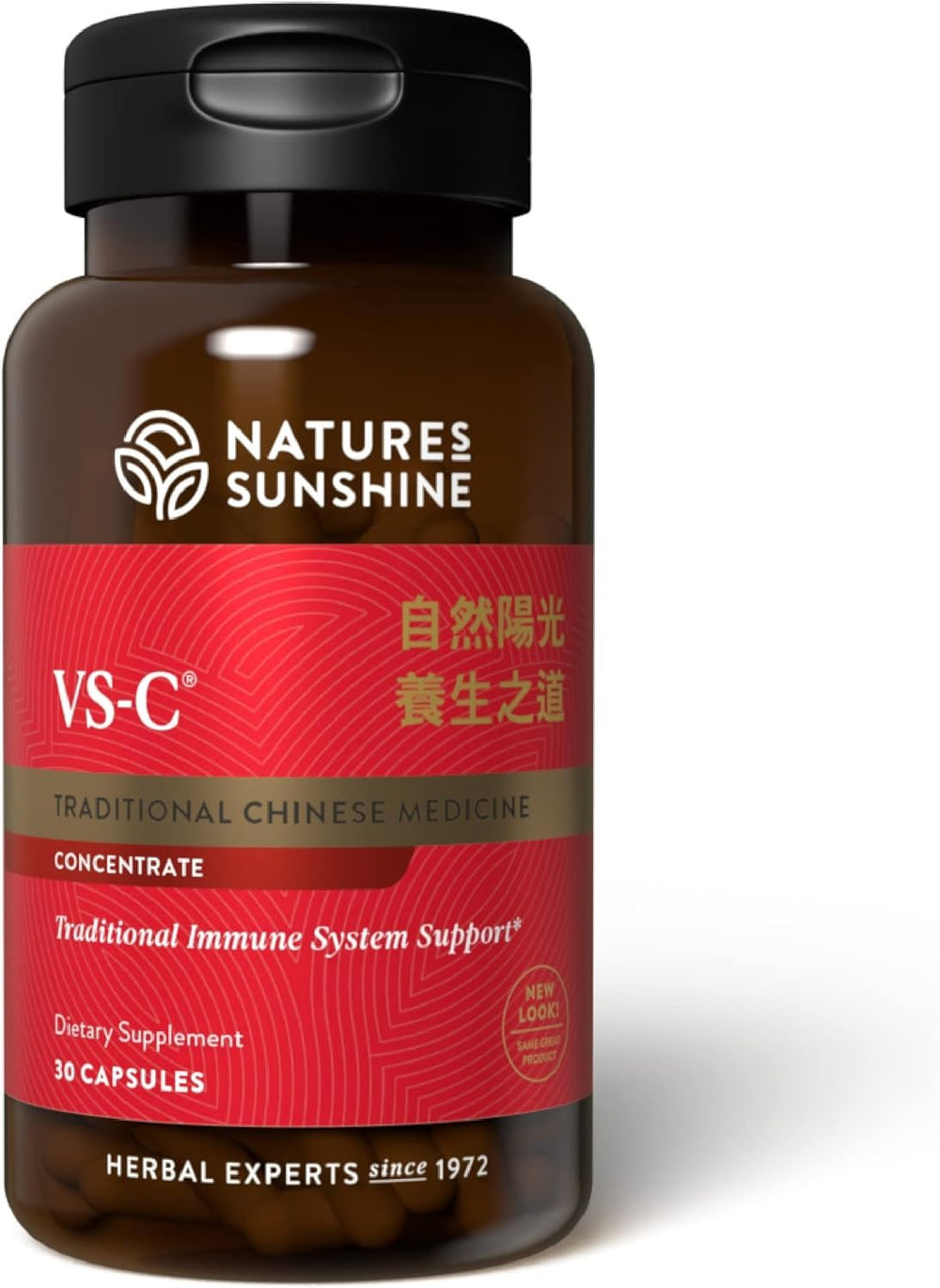 Nature's Sunshine VS-C TCM Concentrate bottle front view