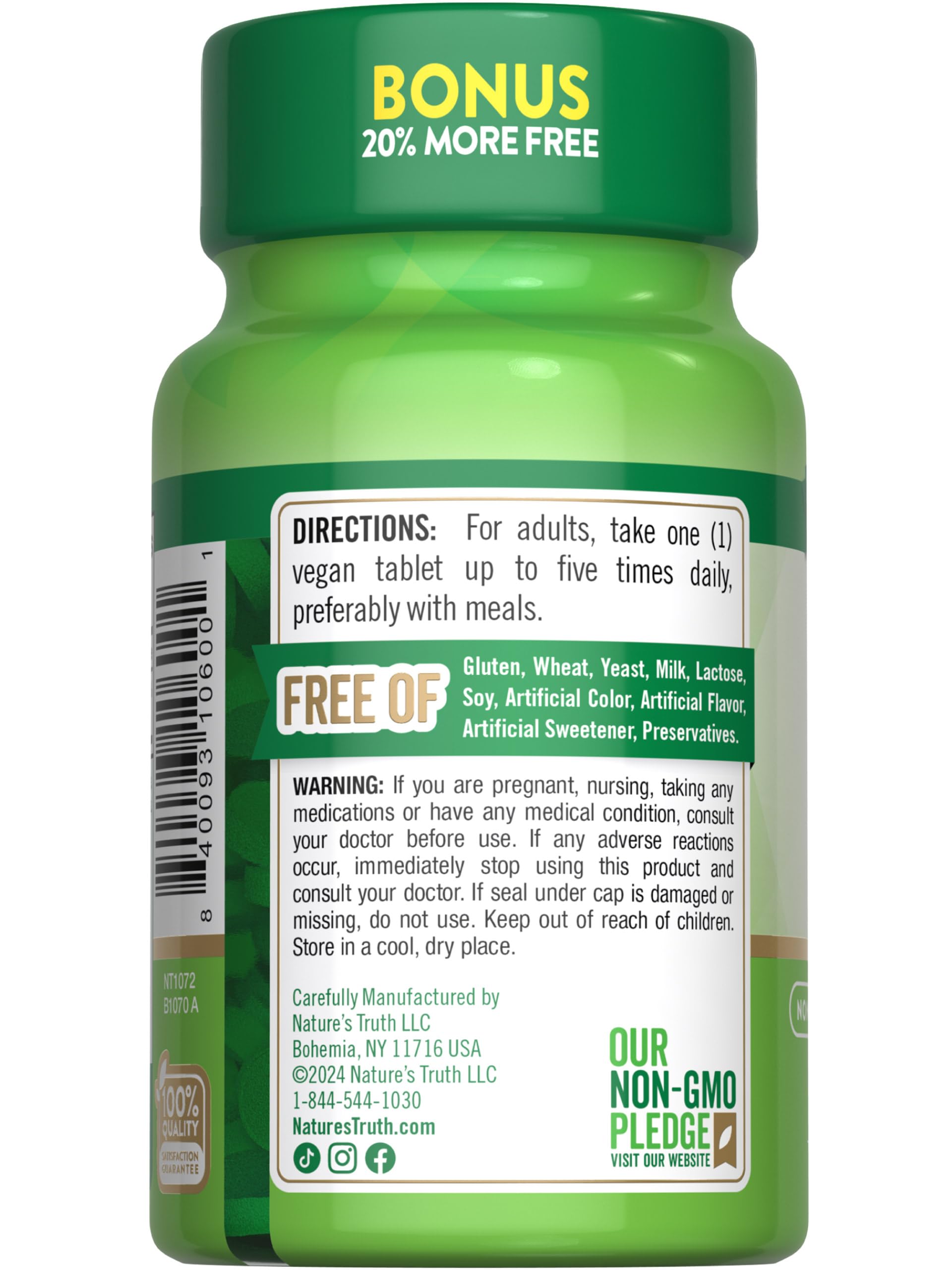 Nature's Truth Vitamin Innovators logo with three generations