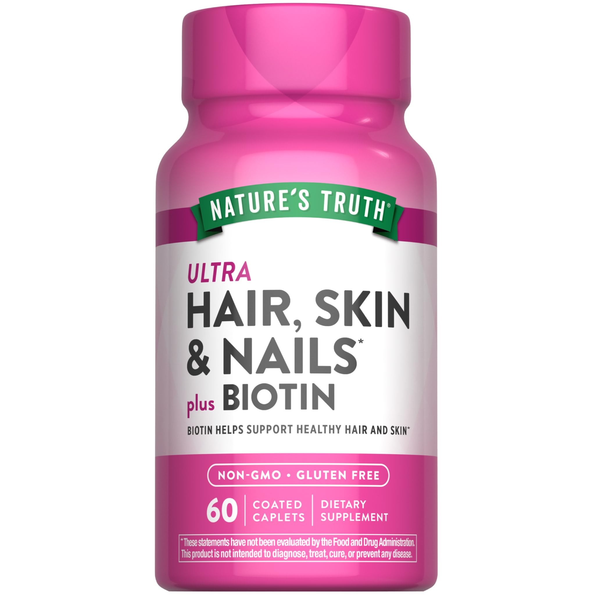 Nature's Truth Hair Skin Nails bottle and label