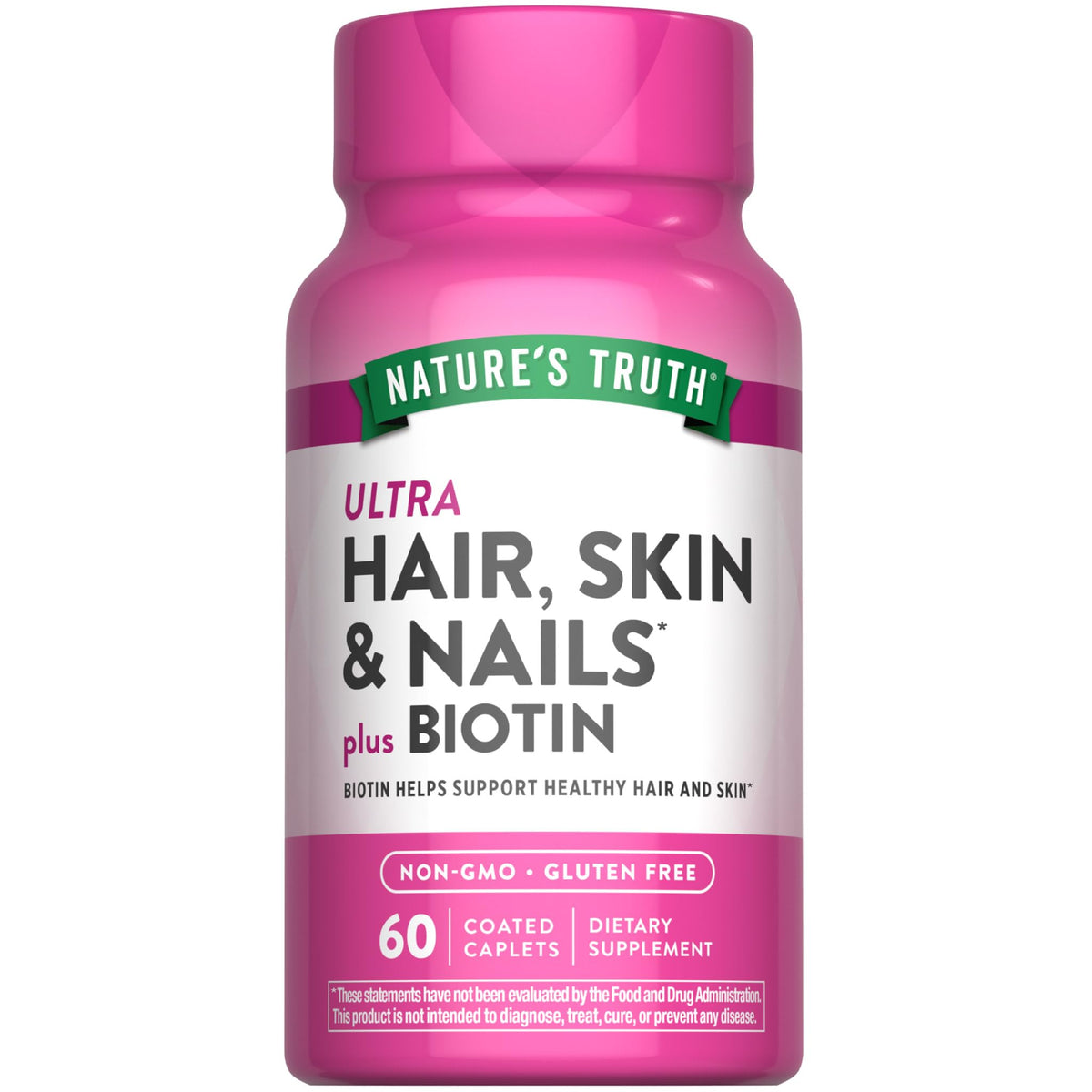 Nature's Truth Hair Skin Nails bottle and label
