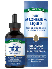 Nature's Truth Ionic Magnesium Liquid Drops bottle 4 oz