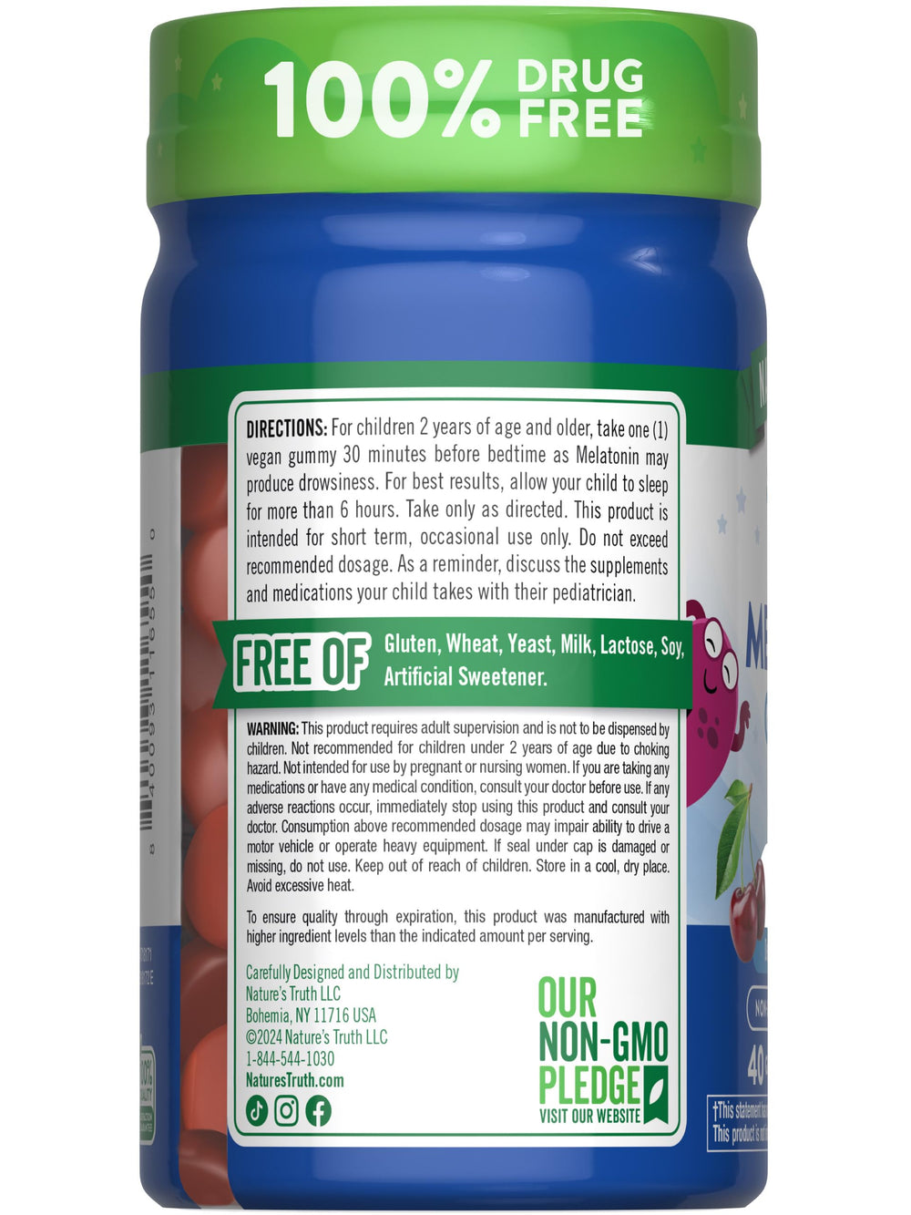 Nature's Truth logo representing three generations of vitamin innovation