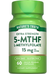 Nature's Truth L-Methylfolate 15mg bottle front