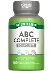 Nature's Truth Multivitamin for adults 50+ bottle front