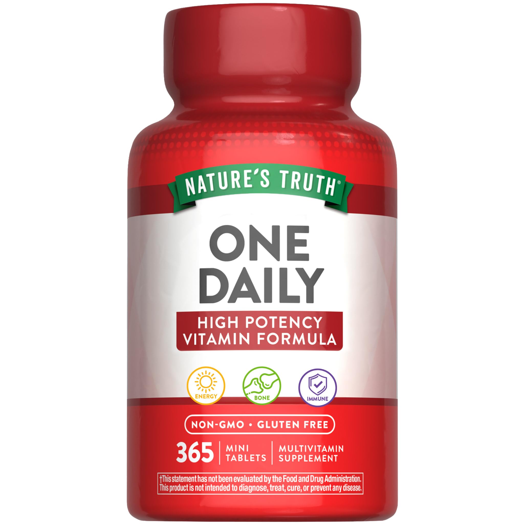 Nature's Truth One Daily Multivitamin bottle – front view