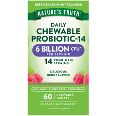 Main image: Nature's Truth Probiotic Chewable Berry flavor