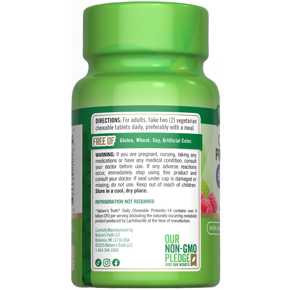 Bottle packaging showing 60-count count