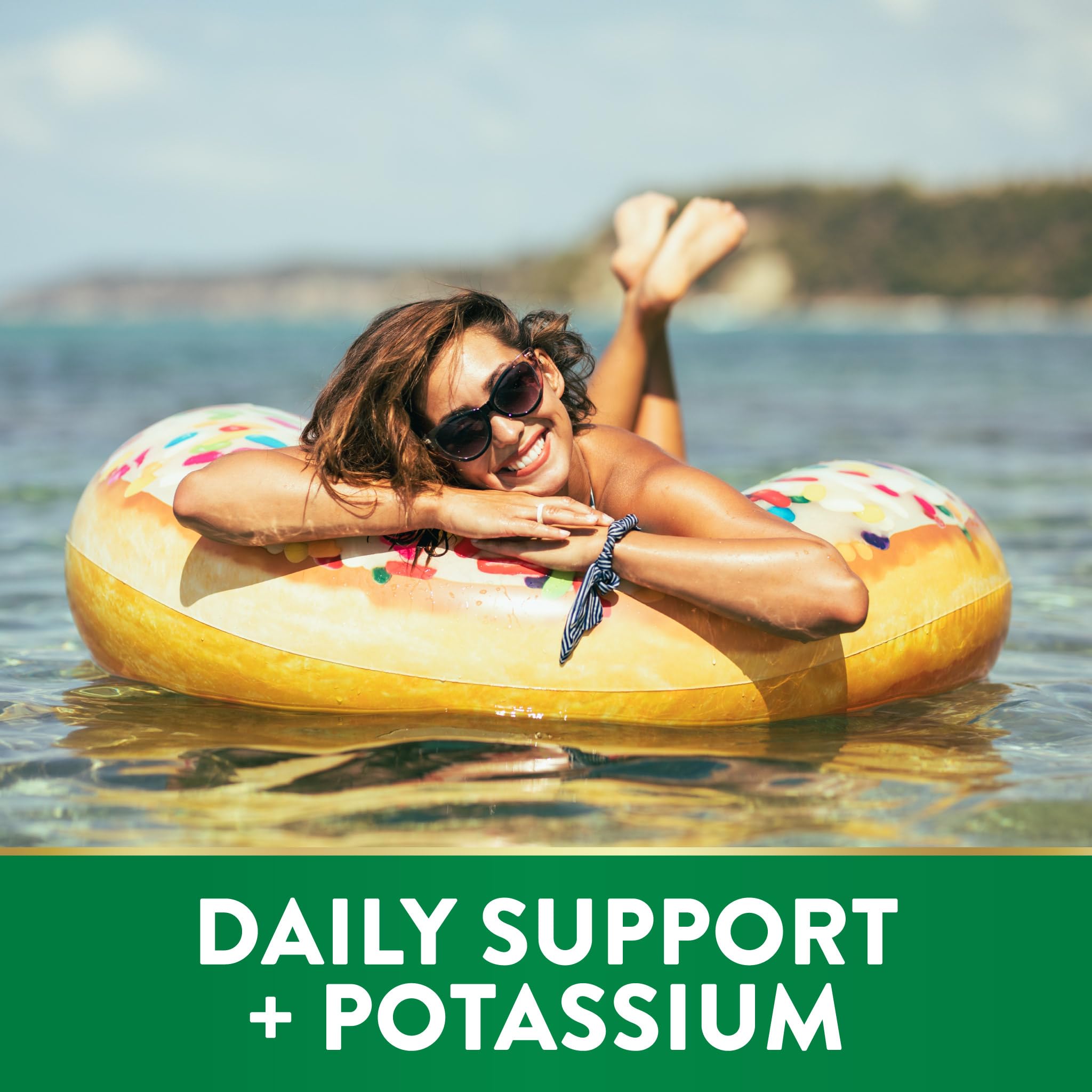 Ingredients and potassium content for Nature's Truth Water Pill with Potassium