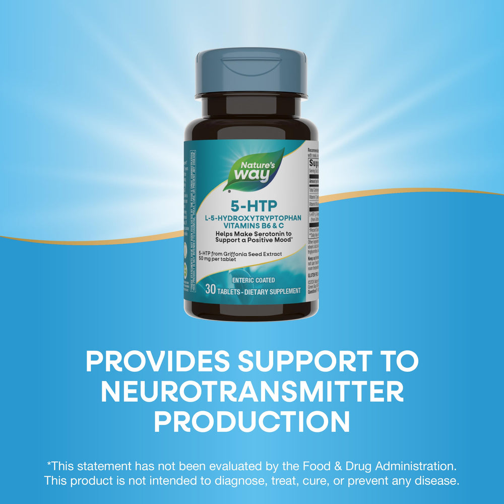 Gluten-free and vegan labeling for Nature's Way 5-HTP