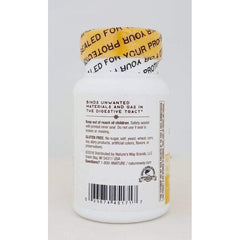 Supplement facts and ingredients for Nature's Way Activated Charcoal Hi Po