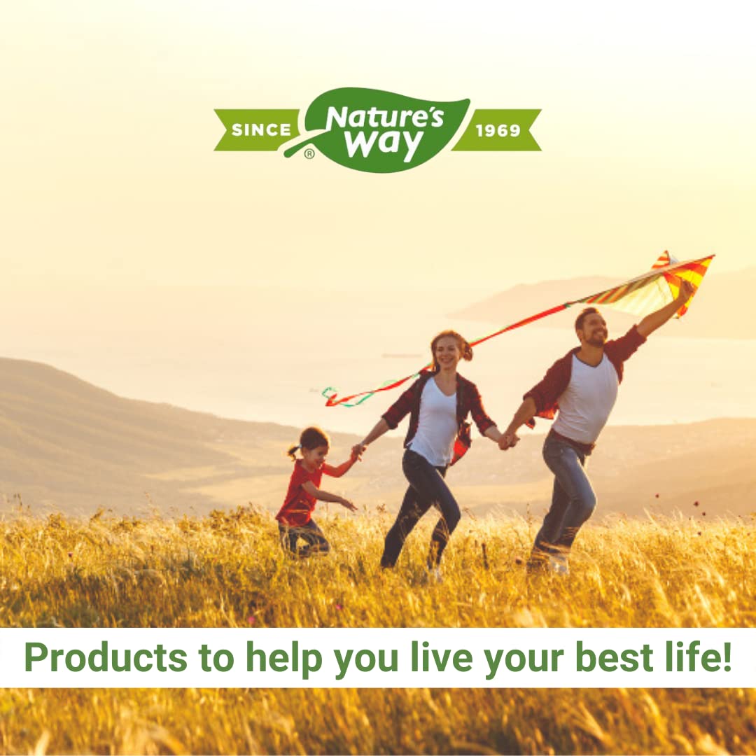 Nature's Way Ashwagandha herbal supplement label