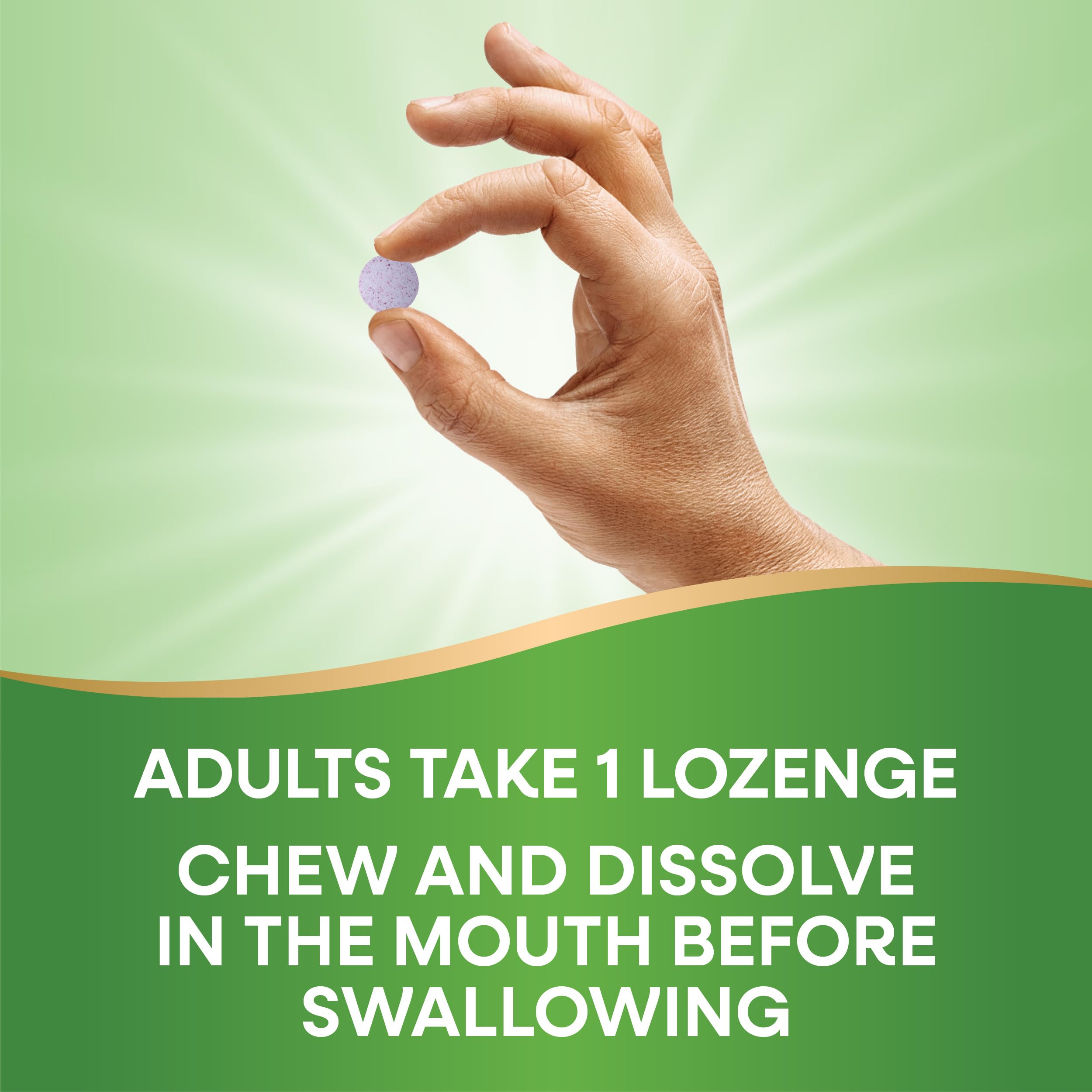 Ingredients for Nature's Way Vitamin B12 Lozenge