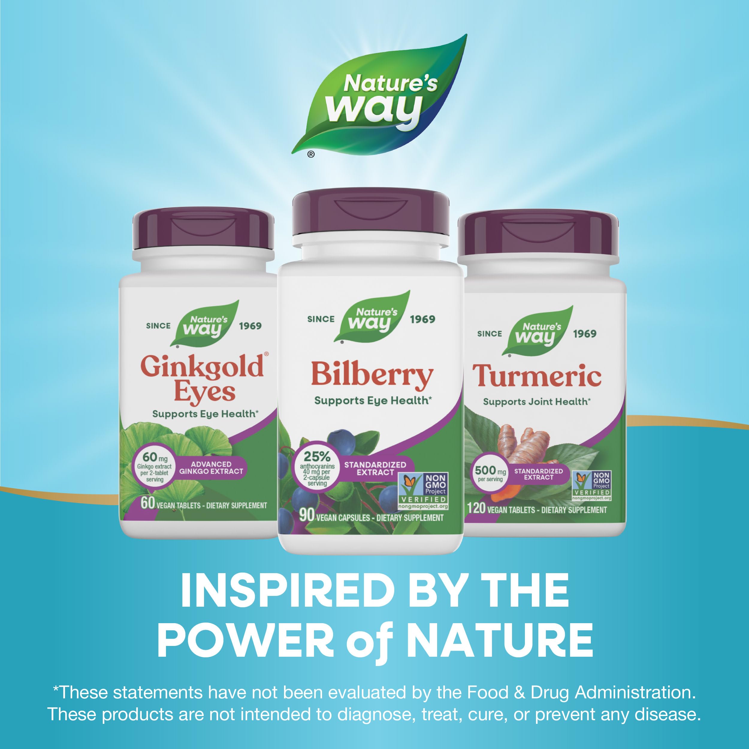 Packaging may vary for Nature's Way Bilberry Premium Extract