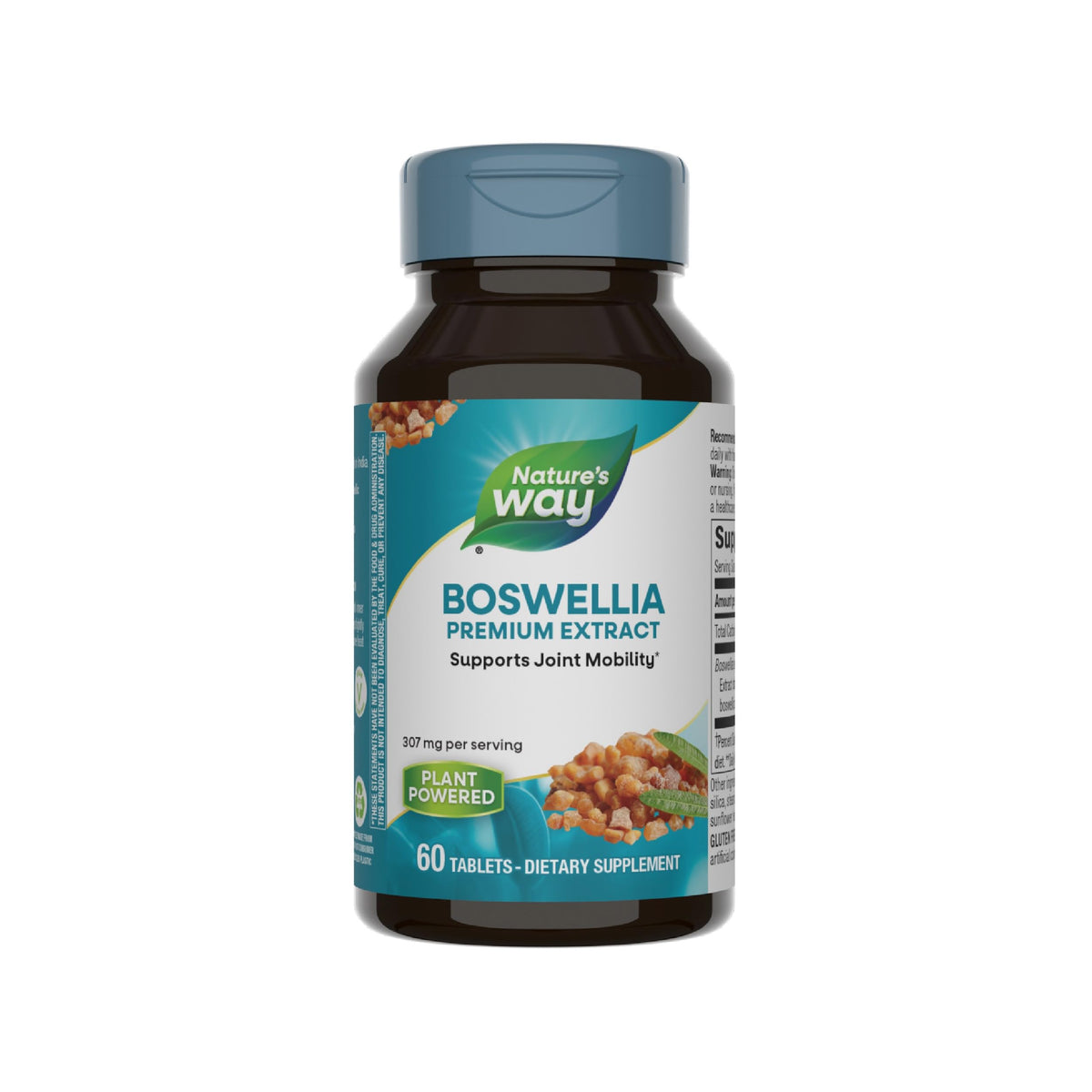 Nature's Way Boswellia Premium Extract bottle front for joint support benefits