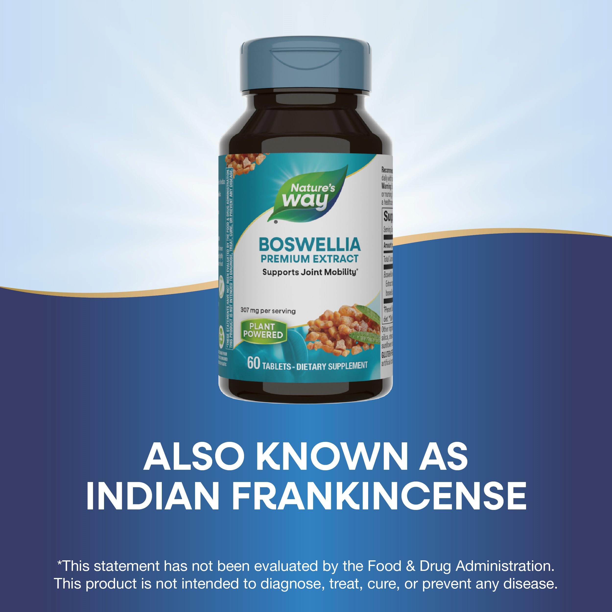 Nature's Way Boswellia Premium Extract packaging varies by batch information