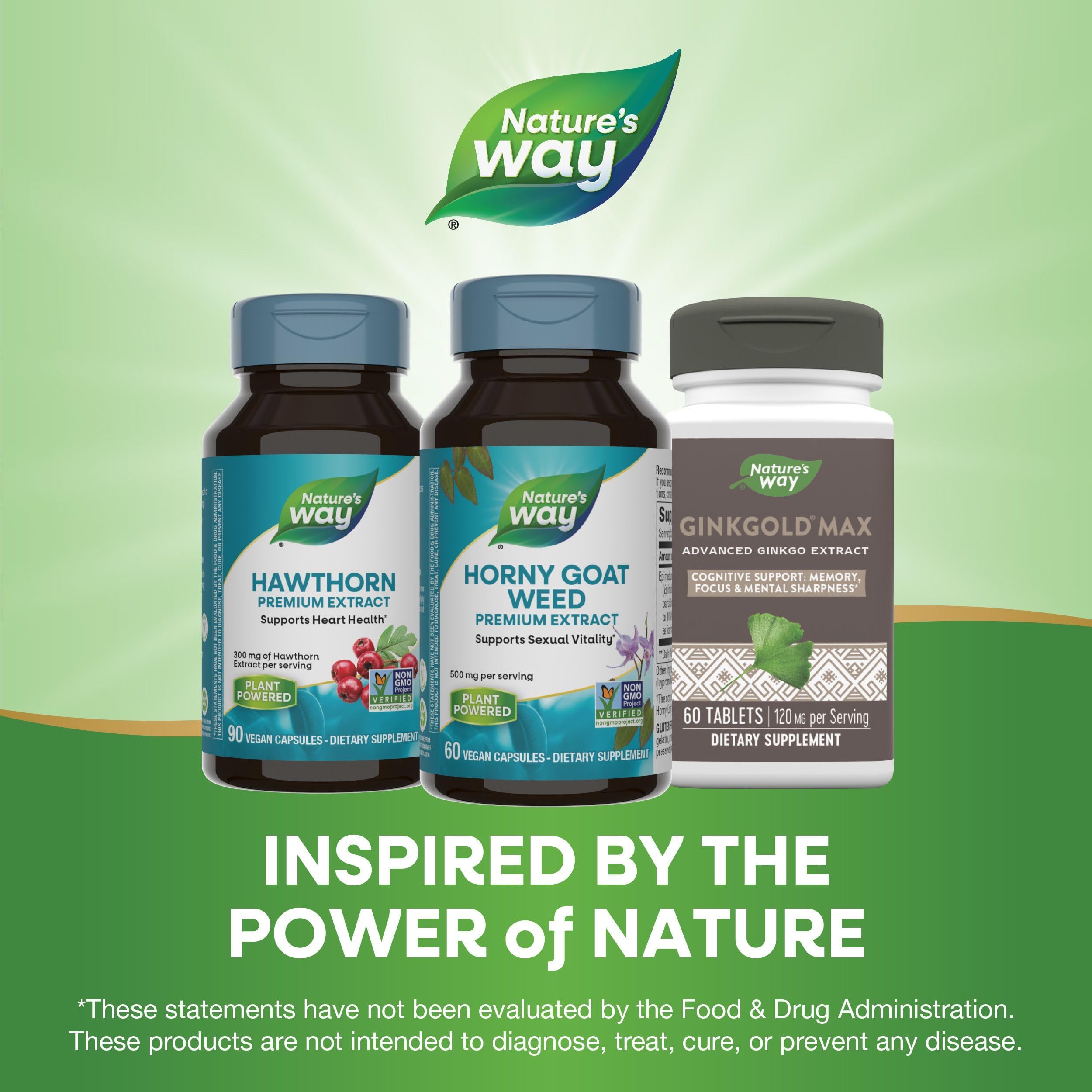 Nature's Way brand trusted quality seal on label.