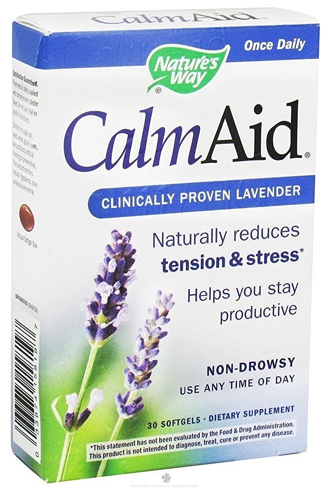 Nature's Way Calm-aid 30 Softgels - 2 Pack box