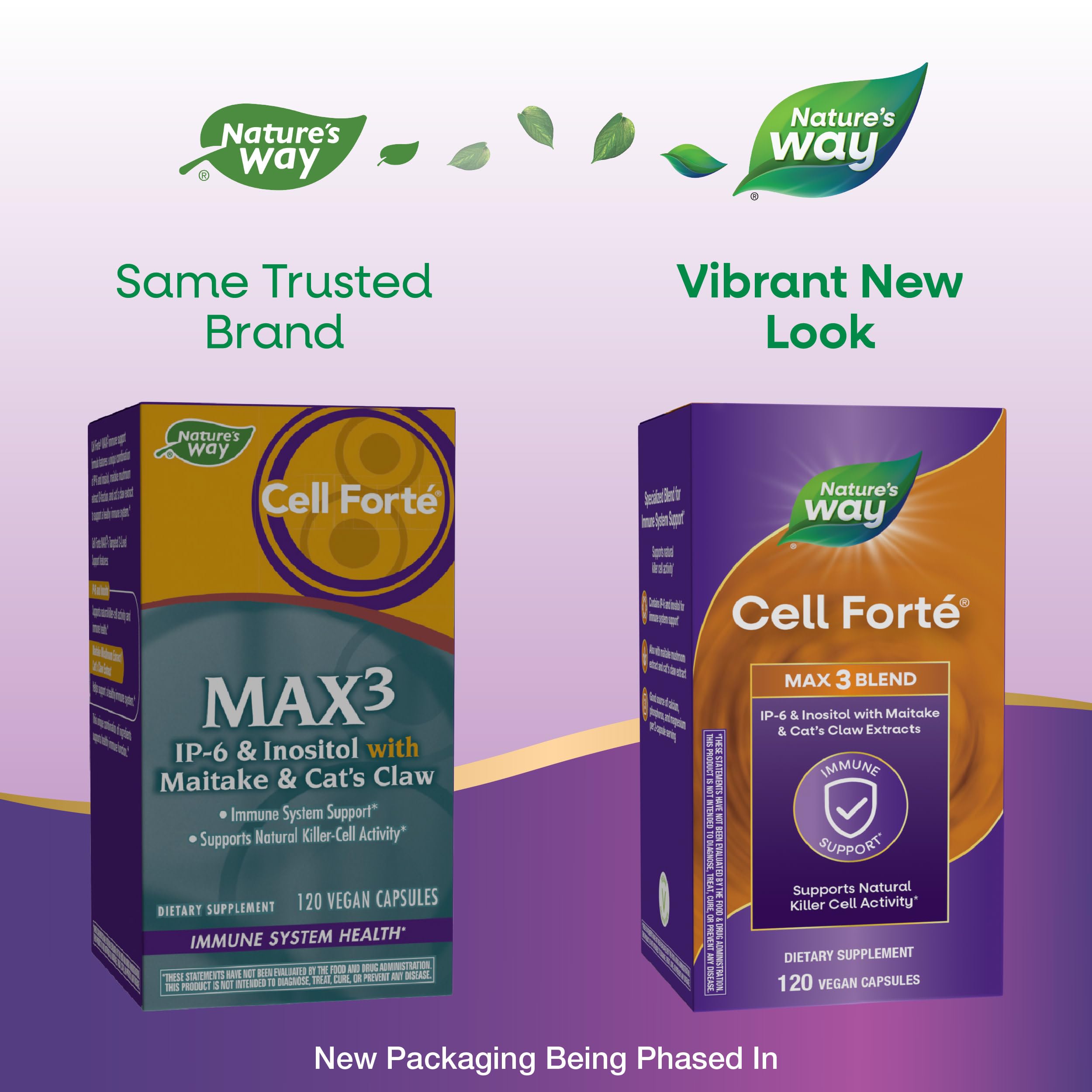 Nature's Way capsule close‑up highlighting vegetarian capsule texture
