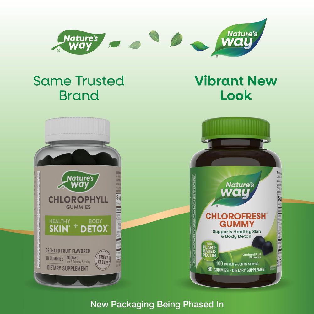 Chlorophyll Gummies Orchard Fruit flavor close-up