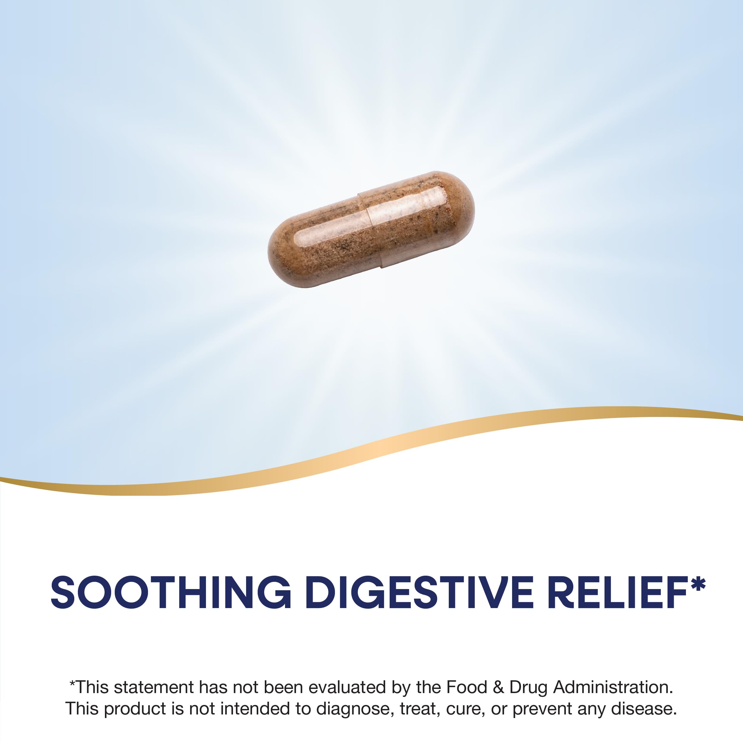 Nutrition facts panel on Nature's Way DGL Ultra packaging