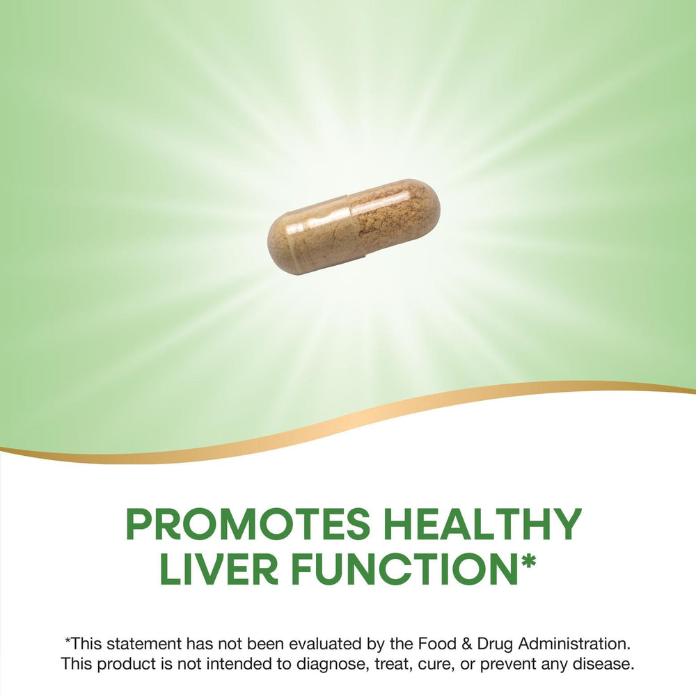 Capsule dosage directions for Nature's Way Milk Thistle