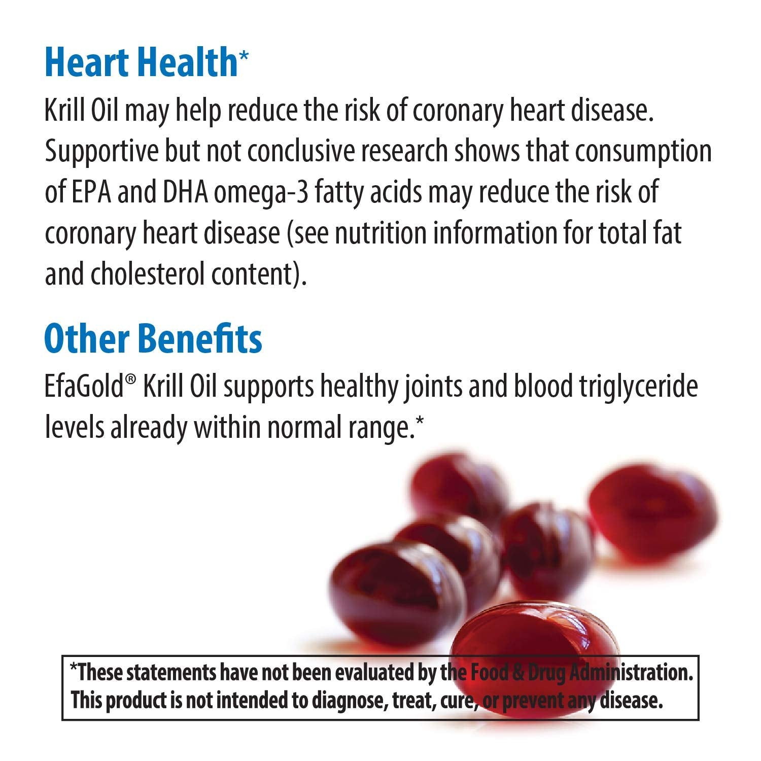 Joint health concept for Krill Oil